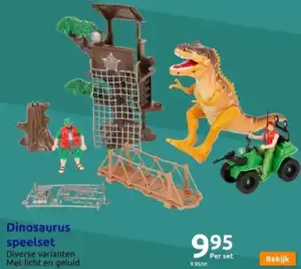Action Dinosaurus speelset aanbieding