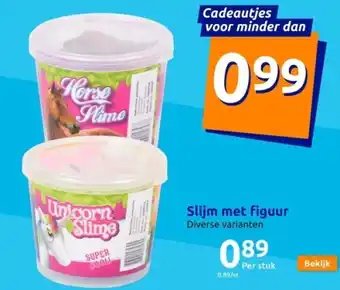 Action Slijm met figuur aanbieding
