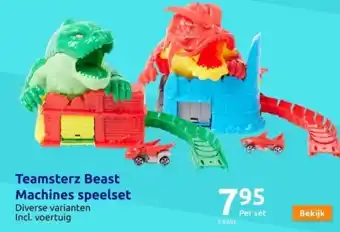 Action Teamsterz beast machines speelset aanbieding