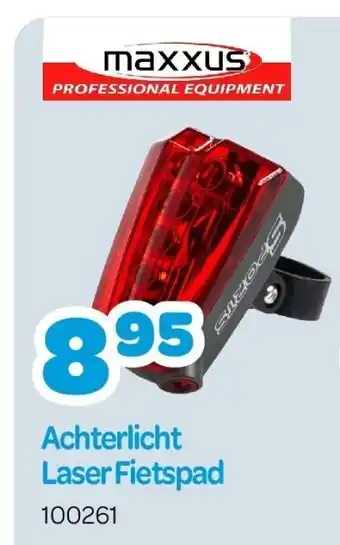 Happyland Achterlicht laser fietspad aanbieding