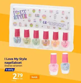 Action I love my style nagellak aanbieding