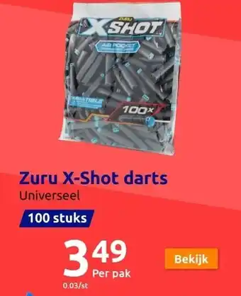 Action Zuru x-shot darts aanbieding