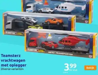 Teamsterz vrachtwagen met oplegger
