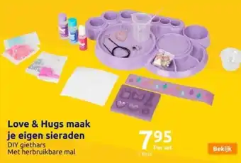 Action Love&hugs maak je eigen sieraden aanbieding