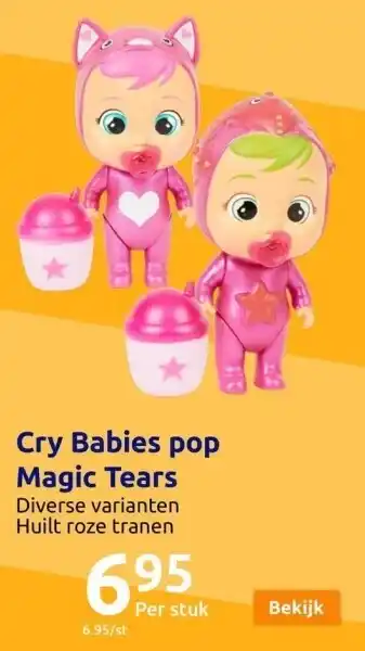 Action Cry babies magic tears pop aanbieding
