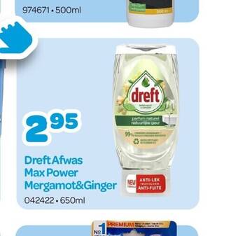 Happyland Dreft afwas max power mergamot&ginger aanbieding