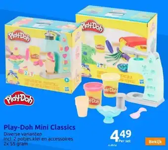 Action Play-doh mini classics aanbieding
