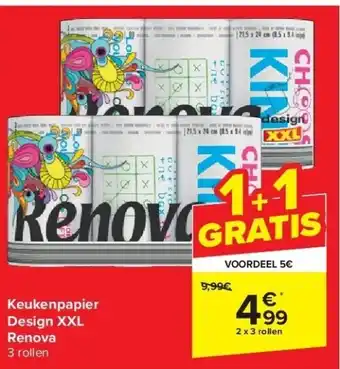 Keukenpapier design xxl renova