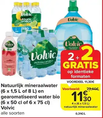 Carrefour Natuurlijk mineraalwater aanbieding