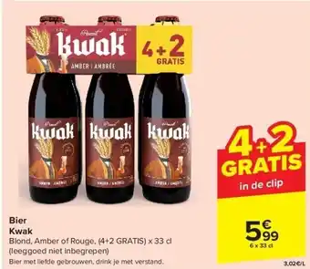 Bier kwak