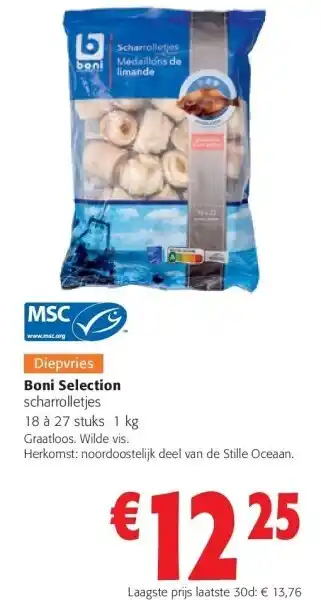 Colruyt Boni selection scharrolletjes aanbieding