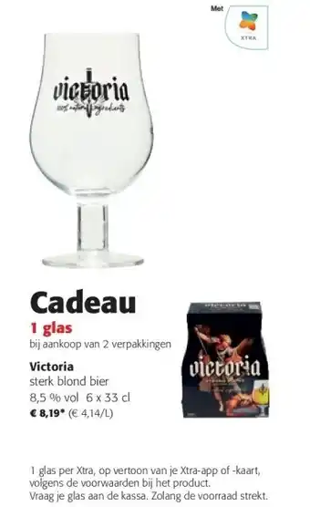 Colruyt Victoria sterk blond bier 8,5 % vol 6 x 33 cl aanbieding