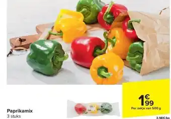Carrefour Paprikamix aanbieding