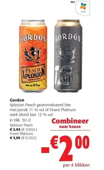Colruyt Gordon xplosion peach aanbieding