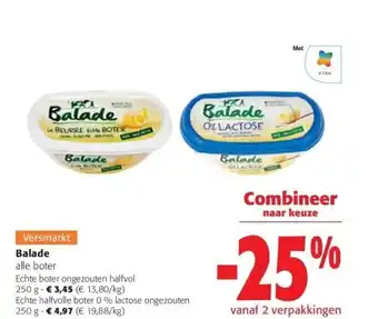 Colruyt Balade alle boter aanbieding