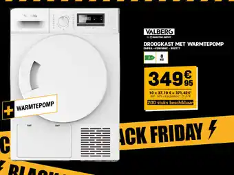 Electro Depot Droogkast met warmtepomp aanbieding