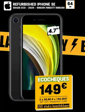Electro Depot Refurbished iphone se aanbieding