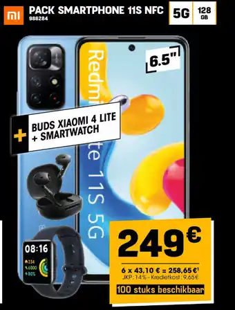 Electro Depot Pack smartphone 11s nfc aanbieding