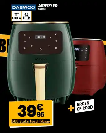 Electro Depot Airfryer aanbieding