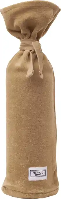 Bol.com Meyco baby velvet kruikenzak - warm sand aanbieding