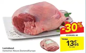 Carrefour Lamsbout aanbieding