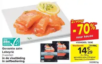 Gerookte zalm Labeyrie
