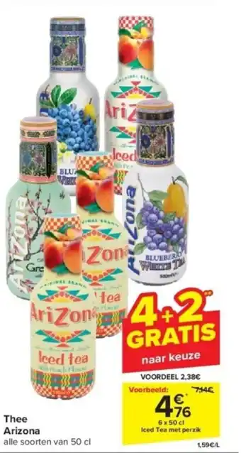 Carrefour Thee Arizona aanbieding