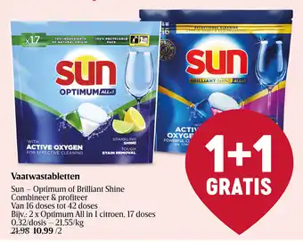 Delhaize Vaatwastabletten aanbieding