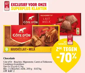 Delhaize Chocolade aanbieding