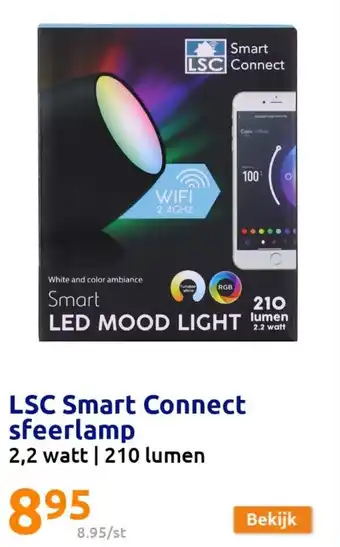 Action LSC Smart Connect sfeerlamp aanbieding