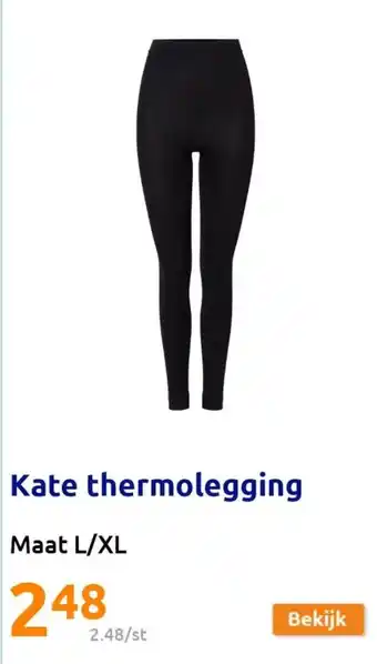 Action Kate thermolegging aanbieding
