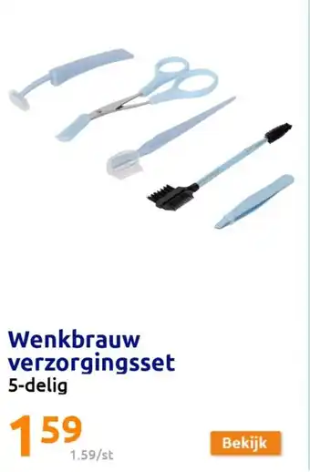 Wenkbrauw verzorgingsset