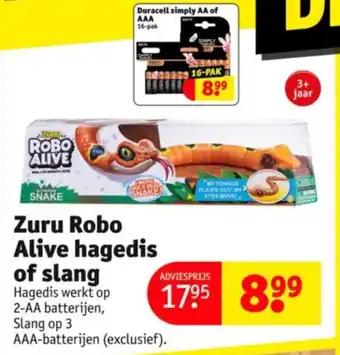 Zuru Robo Alive hagedis of slang