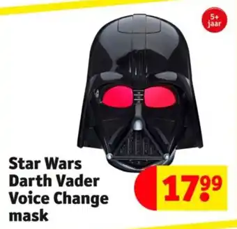 Kruidvat Star Wars Darth Vader Voice Change mask aanbieding