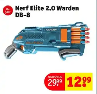 Kruidvat Nerf Elite 2.0 Warden DB-8 aanbieding