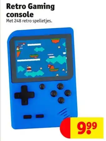 Kruidvat Retro Gaming console aanbieding