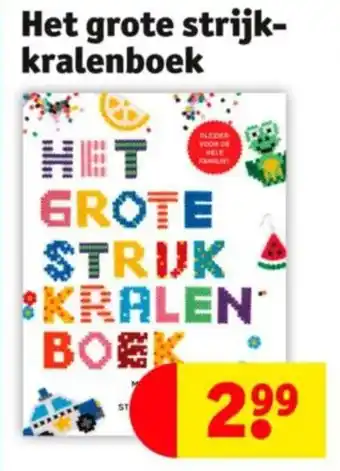 Kruidvat Het grote strijkkralenboek aanbieding