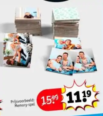 Kruidvat Memory-spel aanbieding