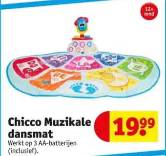 Kruidvat Chicco Muzikale dansmat aanbieding