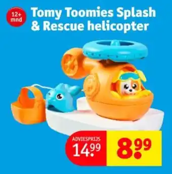 Kruidvat Tomy Toomies Splash & Rescue helicopter aanbieding