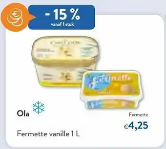 OKay Ola fermette vanille aanbieding