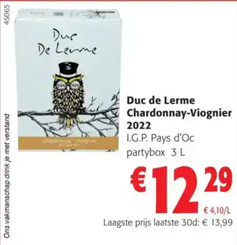 Colruyt Duc de Lerme Chardonnay-Viognier 2022 aanbieding