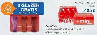 OKay Coca-cola mini original aanbieding