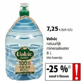 Colruyt Volvic natuurlijk mineraalwater aanbieding