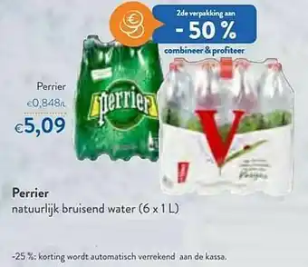Perrier natuurlijk bruisend water