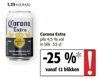 Colruyt Corona extra pils aanbieding
