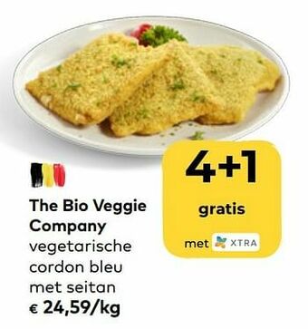 Bio Planet The bio veggie company vegetarische cordon bleu met seitan aanbieding