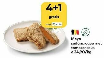 Bio Planet Maya seitancroque met tomatensaus aanbieding