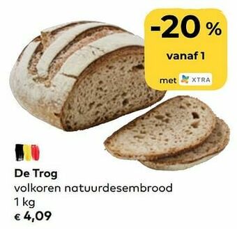 Bio Planet De trog volkoren natuurdesembrood aanbieding