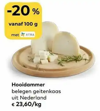 Bio Planet Hooidammer belegen geitenkaas uit nederland aanbieding